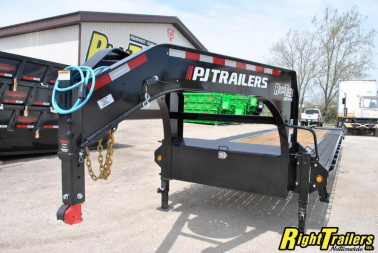 New 2023 8.5x35 PJ Gooseneck Equipment Trailer LS352