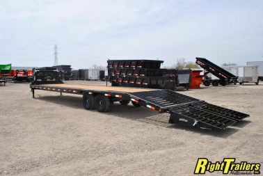 New 2023 8.5x35 PJ Gooseneck Equipment Trailer LS352
