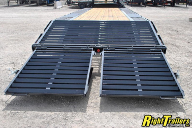 New 2023 8.5x35 PJ Gooseneck Equipment Trailer LS352