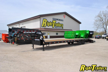 New 2023 8.5x35 PJ Gooseneck Equipment Trailer LS352