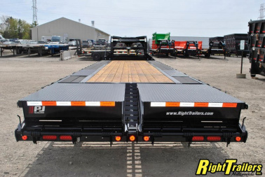 New 2023 8.5x35 PJ Gooseneck Equipment Trailer LS352