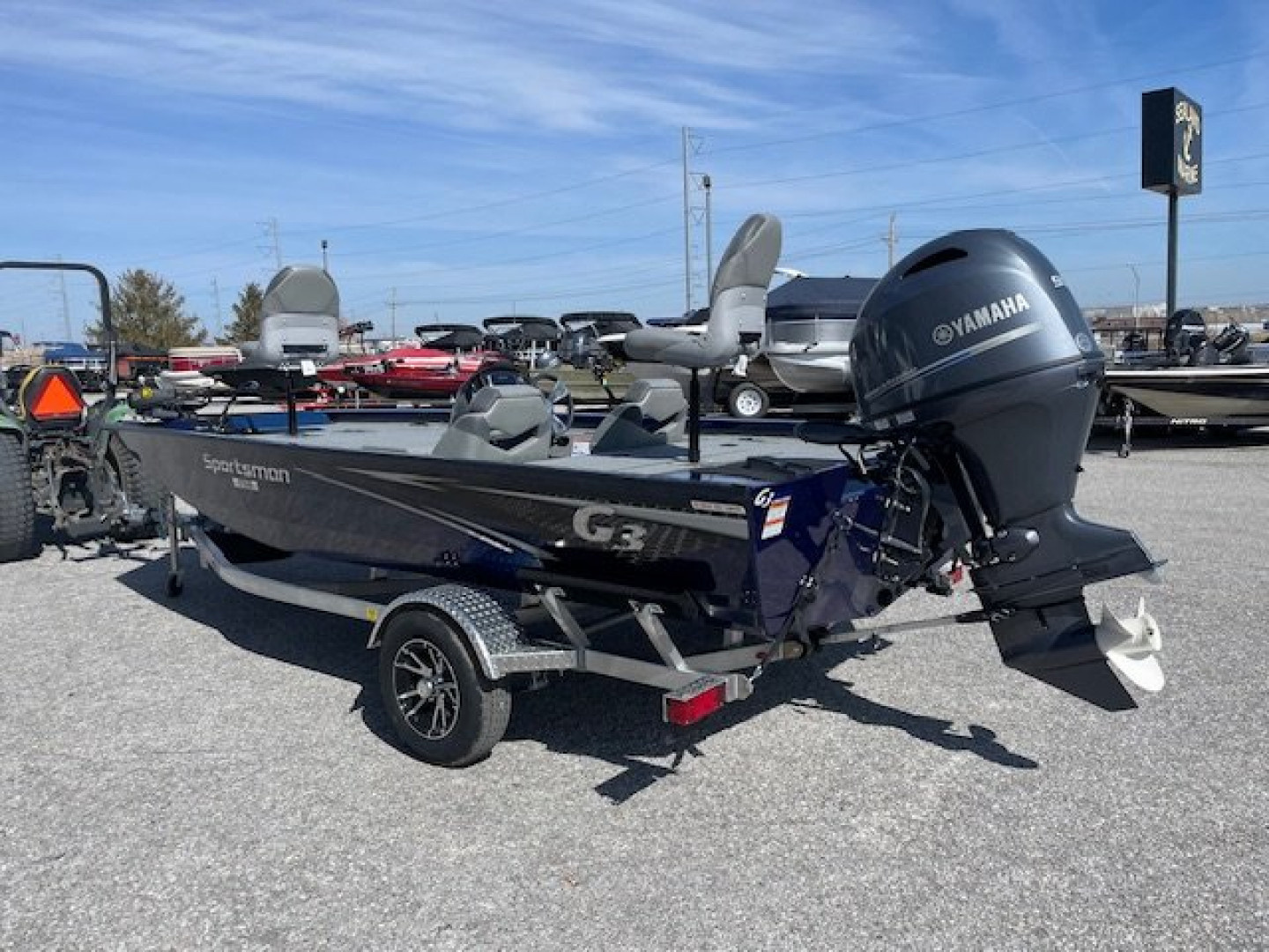 New 2025 G3 Boats Sportsman 1710 SC Fishing Boat