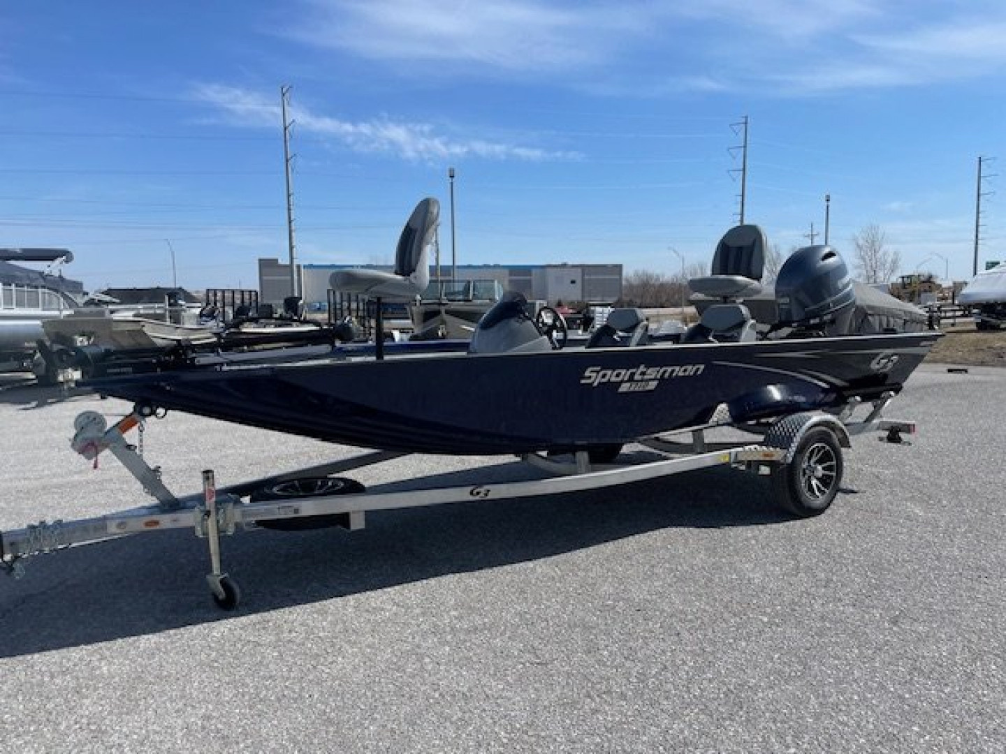 New 2025 G3 Boats Sportsman 1710 SC Fishing Boat