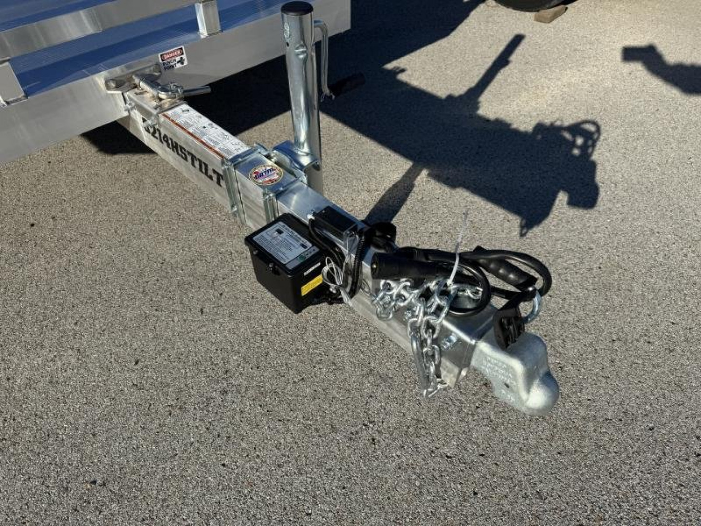 New 2025 Aluma 8214 HS TILT Utility Trailer