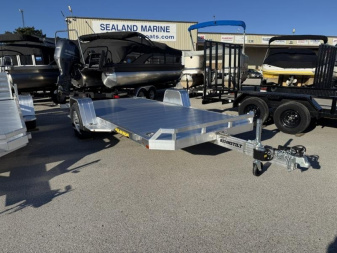 New 2025 Aluma 8214 HS TILT Utility Trailer