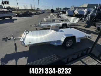 New 2025 Aluma 8214 HS TILT Utility Trailer