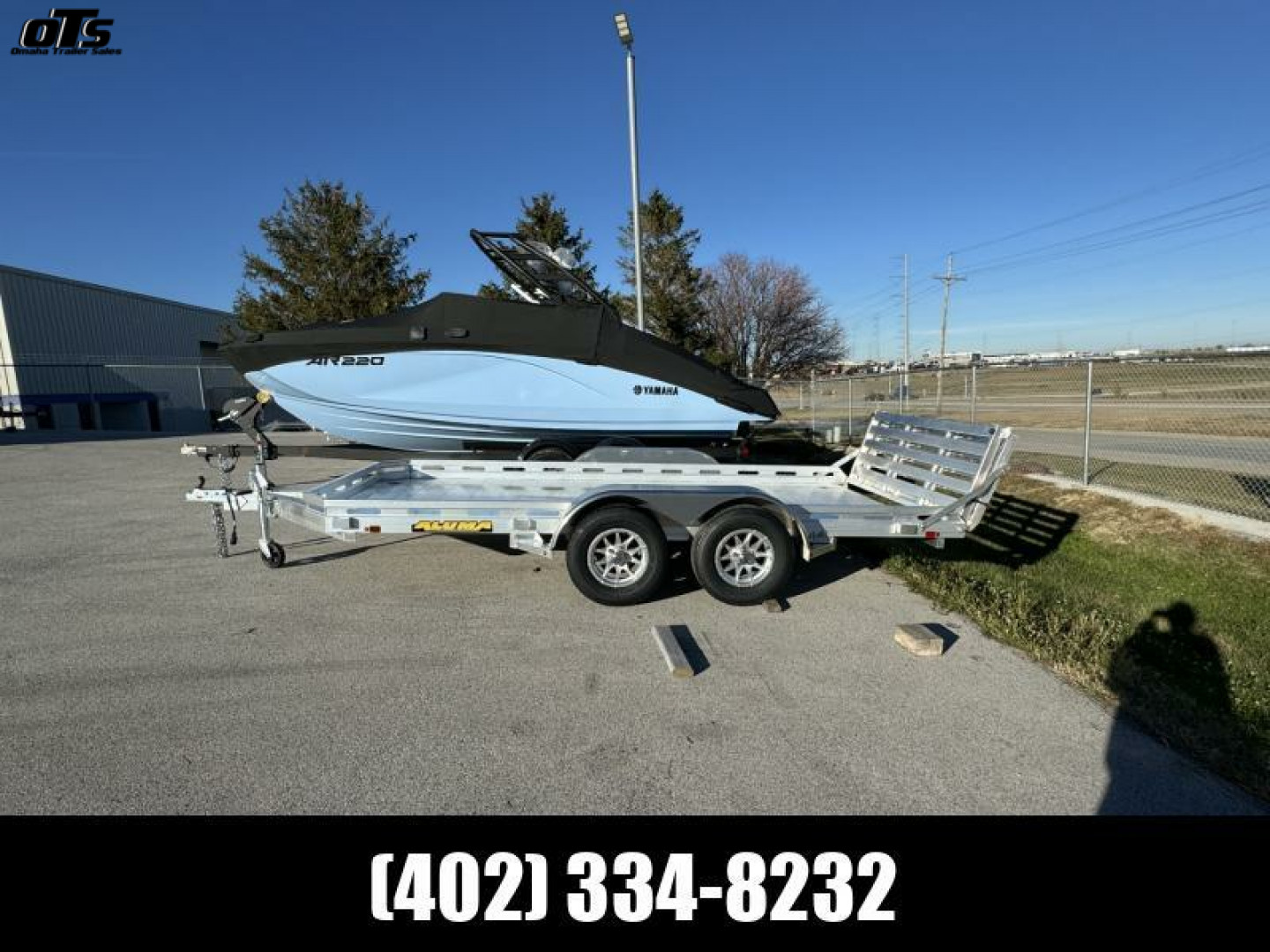 New 2025 Aluma 7814 TA-EL-BT Utility Trailer