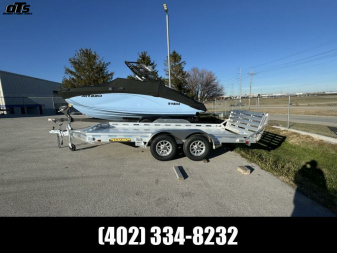 New 2025 Aluma 7814 TA-EL-BT Utility Trailer
