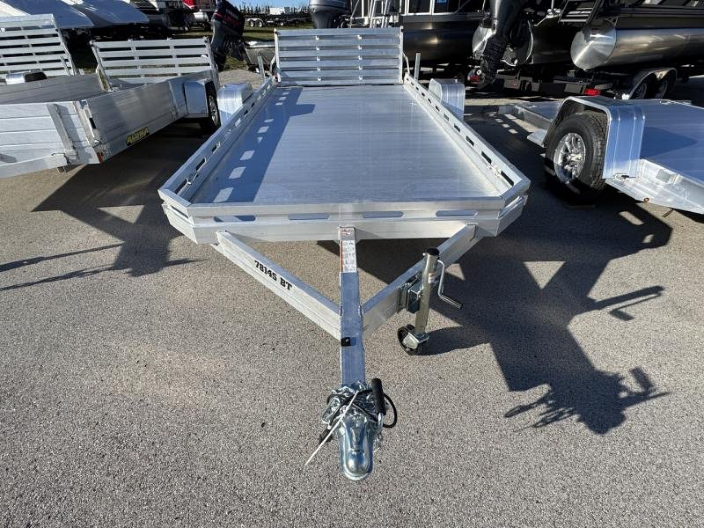 New 2024 Aluma 7814S BT Utility Trailer
