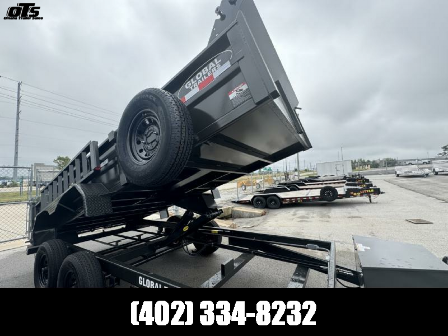 New 2024 Global Equipment Co. 16' HD Dump Trailer