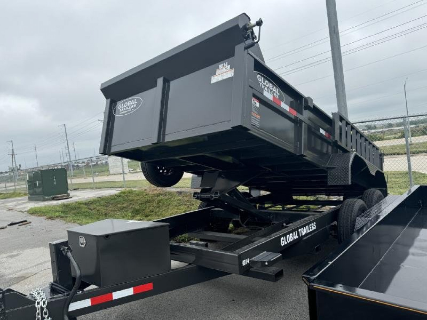 New 2024 Global Equipment Co. 14' HD Dump Trailer