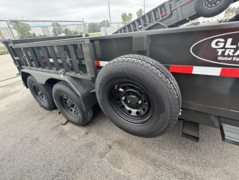 New 2024 Global Equipment Co. 14' HD Dump Trailer