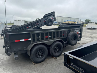 New 2024 Global Equipment Co. 14' HD  Dump Trailer