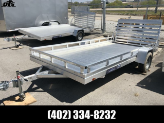 New 2023 Aluma 7814ESA-S-TG Utility Trailer