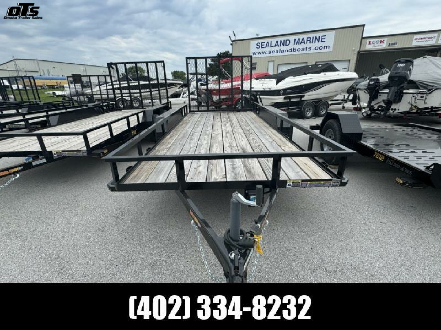 New 2023 Doolittle Trailer Mfg Rally Sport Utility Trailer 77x16