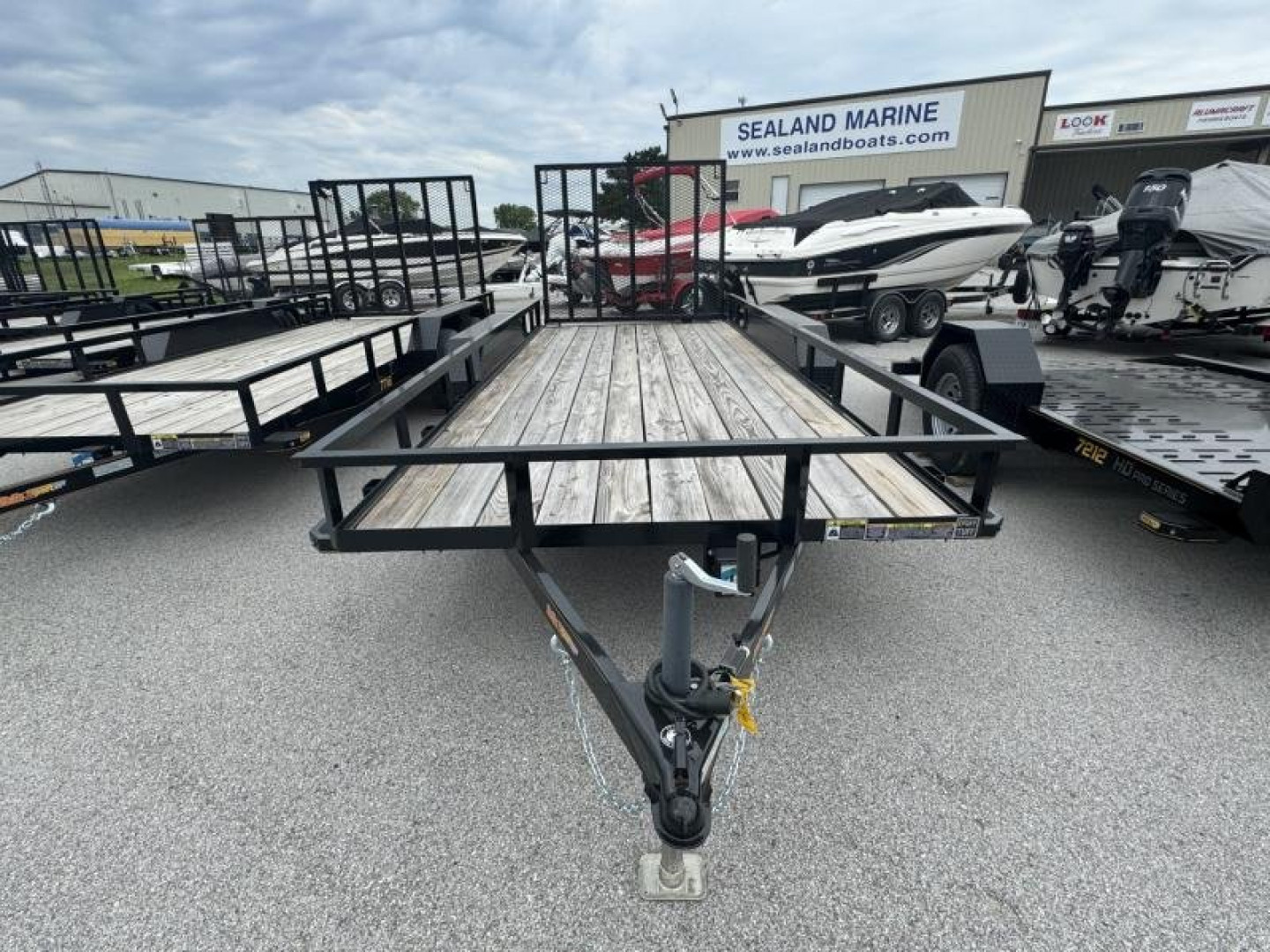 New 2023 Doolittle Trailer Mfg Rally Sport Utility Trailer 77x16