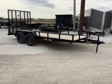 New 2023 Doolittle Trailer Mfg Rally Sport Utility Trailer 77x16