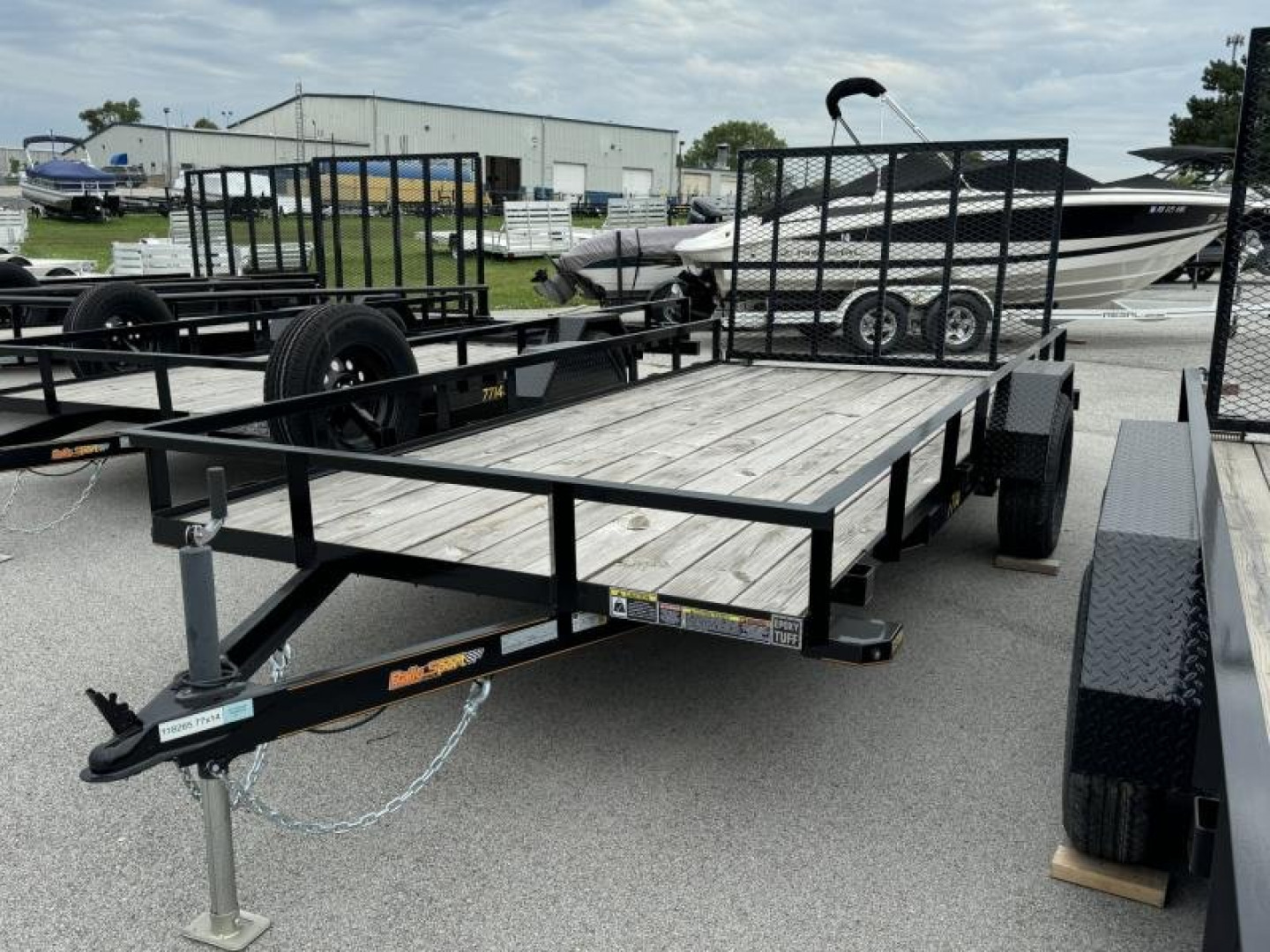 New 2023 Doolittle Trailer Mfg Rally Sport Utility Trailer 77x14