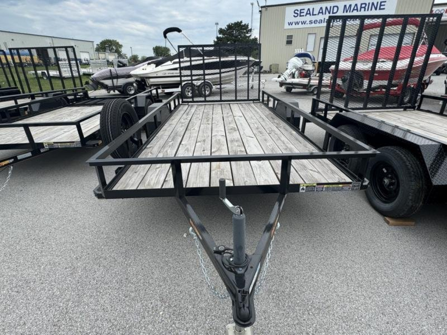 New 2023 Doolittle Trailer Mfg Rally Sport Utility Trailer 77x14