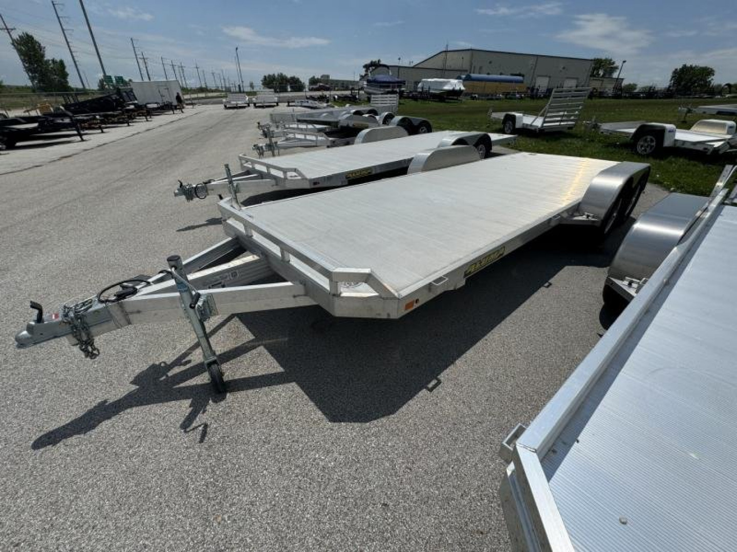 New 2023 Aluma 8220TA Utility Trailer