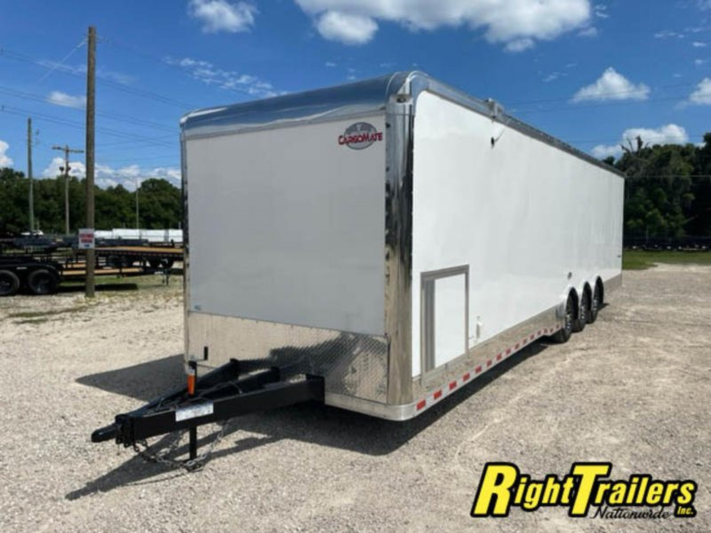 New 2023 8.5x34 Cargo Mate Race Trailer GAEL8.534TTA4