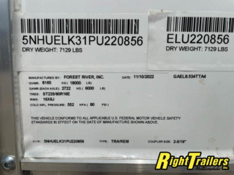 New 2023 8.5x34 Cargo Mate Race Trailer GAEL8.534TTA4