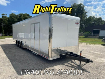 New 2023 8.5x34 Cargo Mate Race Trailer GAEL8.534TTA4