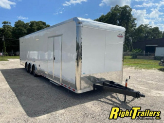 New 2023 8.5x34 Cargo Mate Race Trailer GAEL8.534TTA4