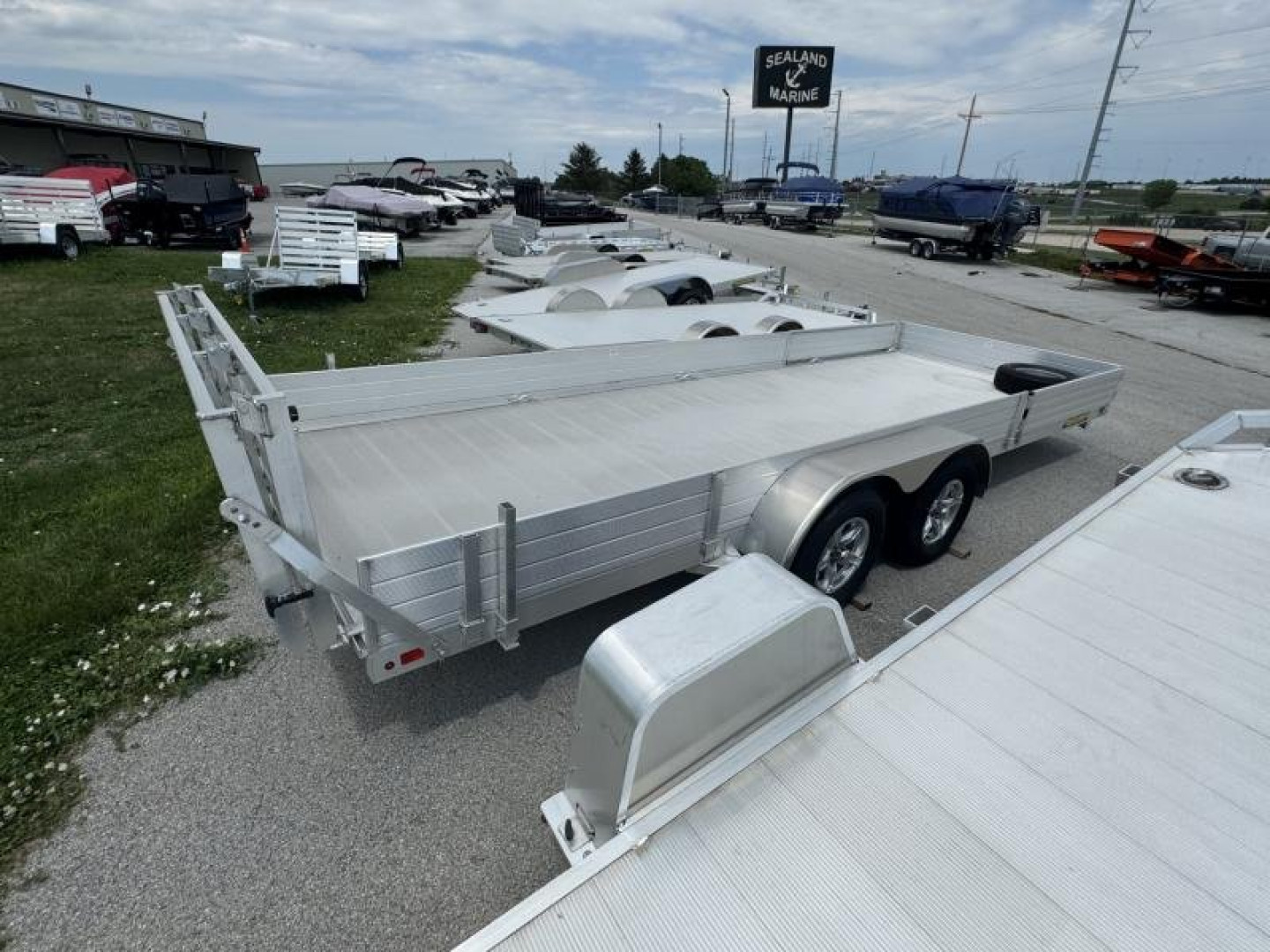 New 2023 Aluma 8120 TASR Utility Trailer