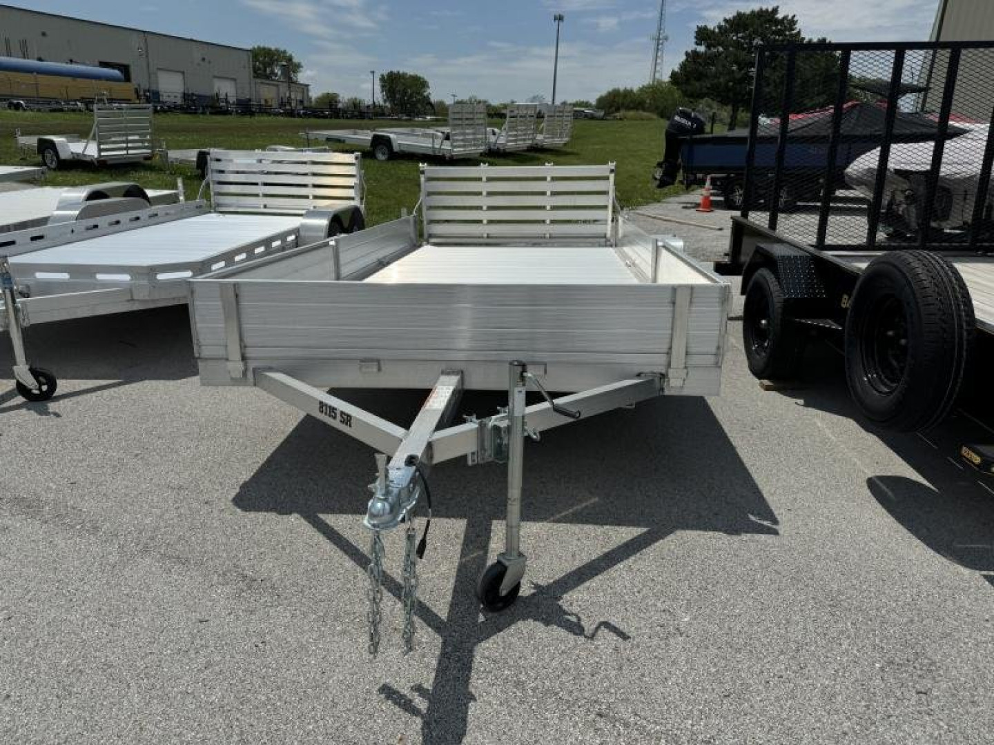 New 2023 Aluma 8115 SRBT Utility Trailer