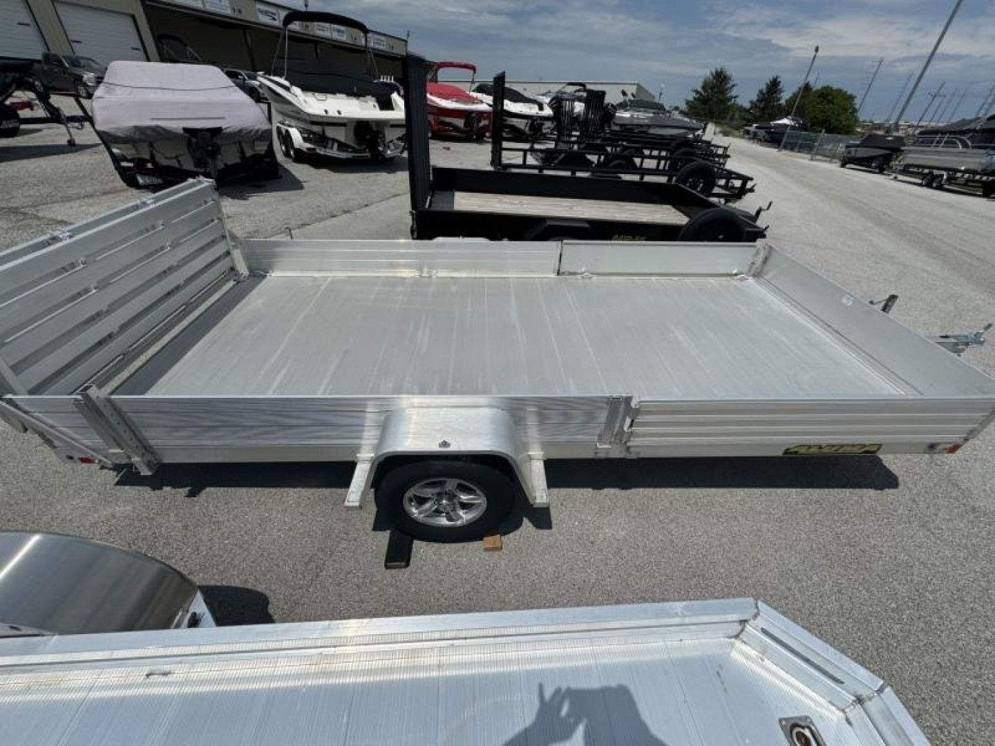 New 2023 Aluma 8115 SRBT Utility Trailer