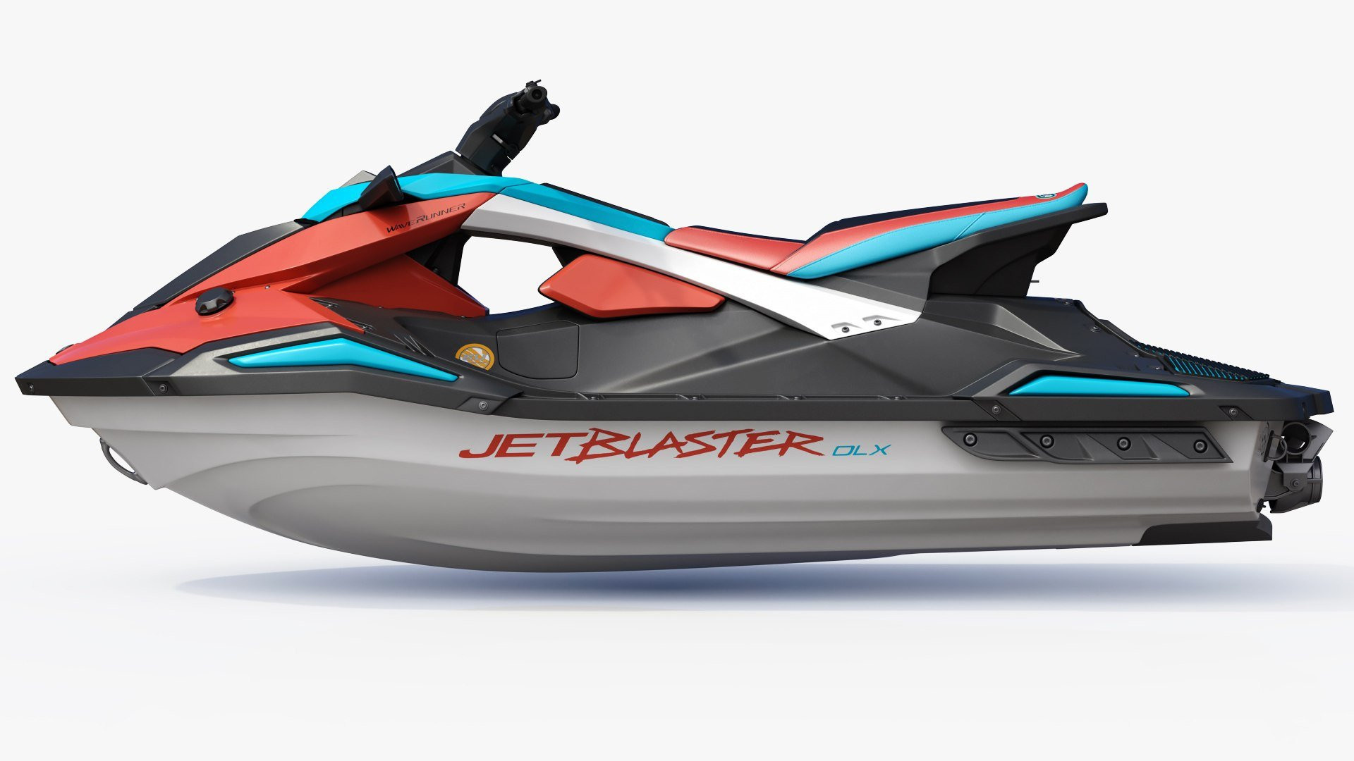 New 2025 Yamaha WaveRunner Jetblaster DLX 3-Up PWC (Personal Watercraft)