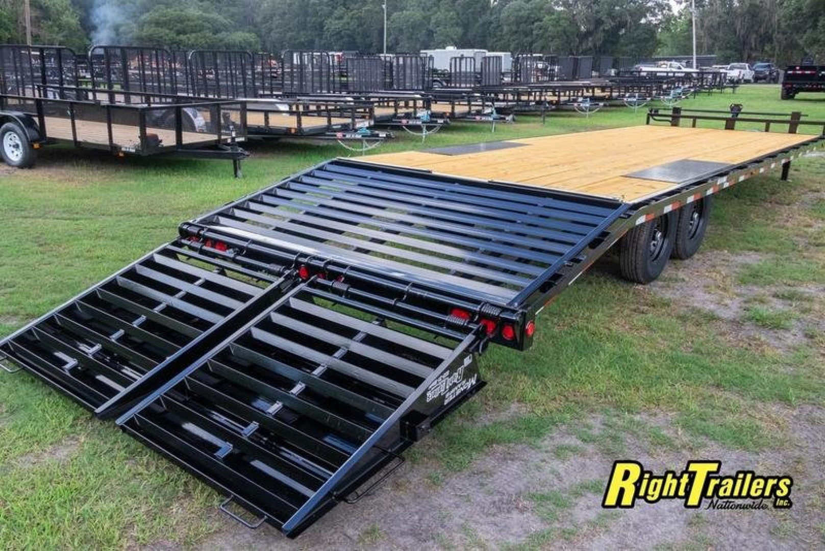 New PJ Trailers 8.5x28 Deckover Equipment Trailer
