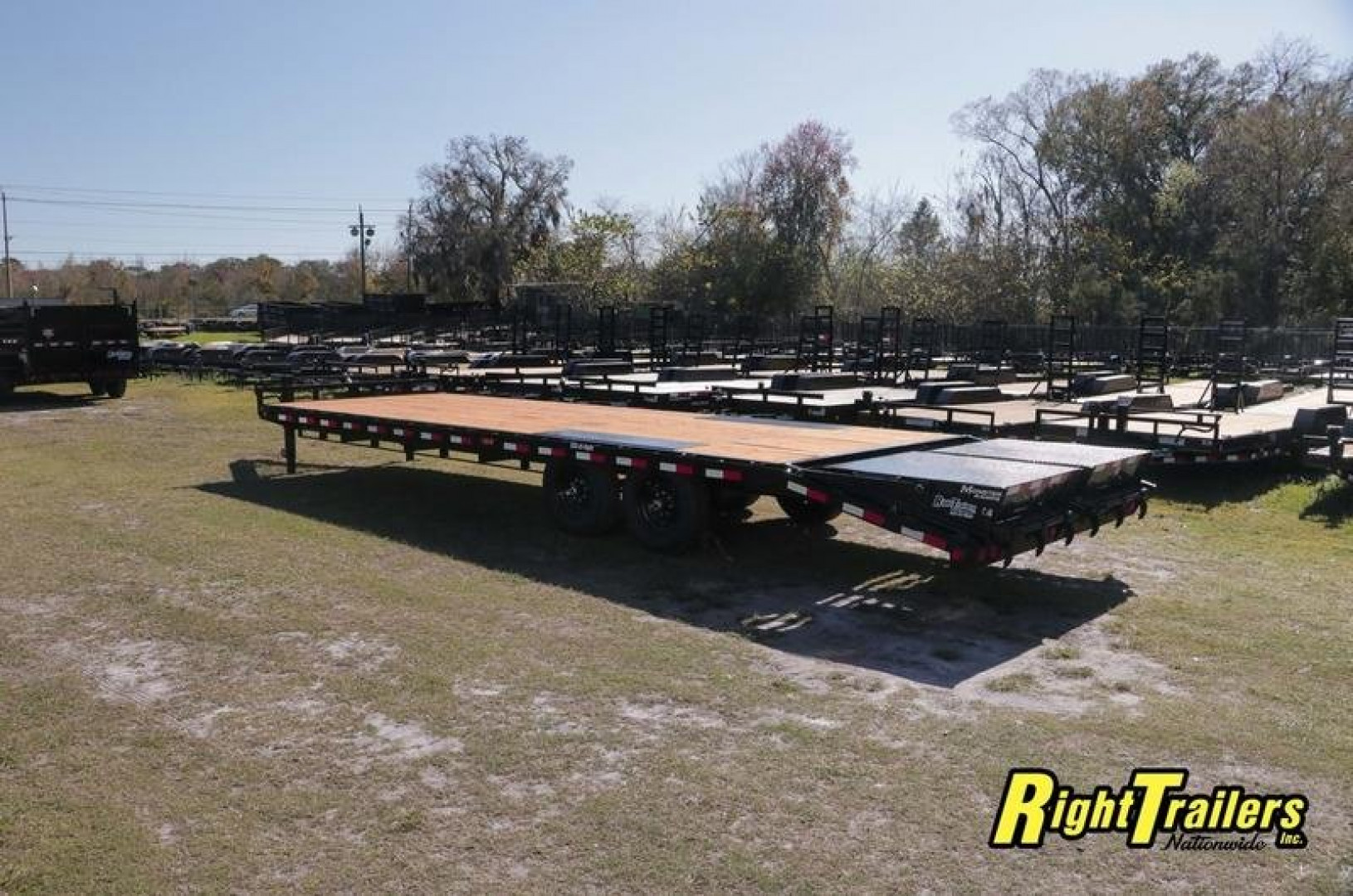 New PJ Trailers 8.5x28 Deckover Equipment Trailer