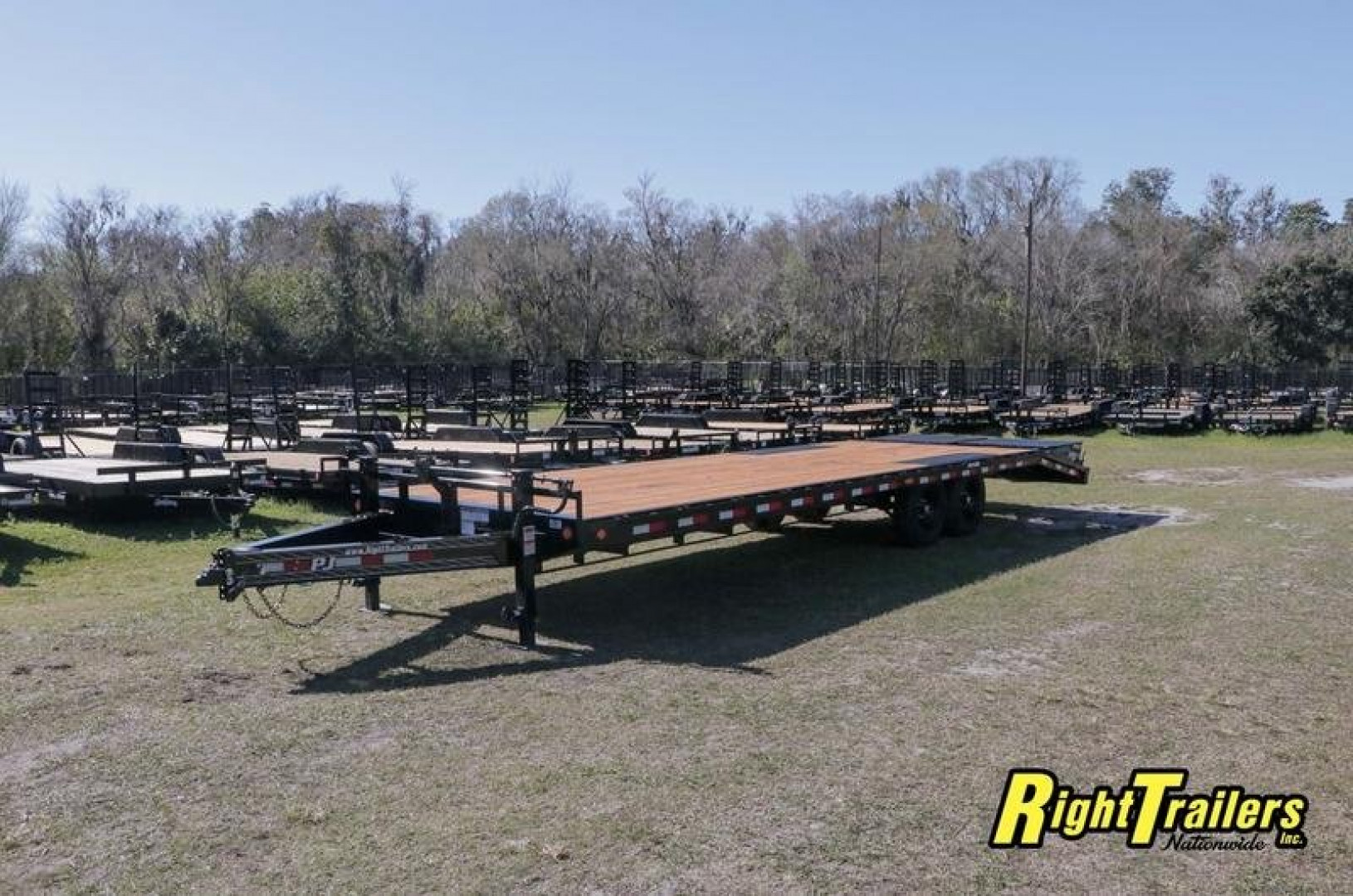 New PJ Trailers 8.5x28 Deckover Equipment Trailer