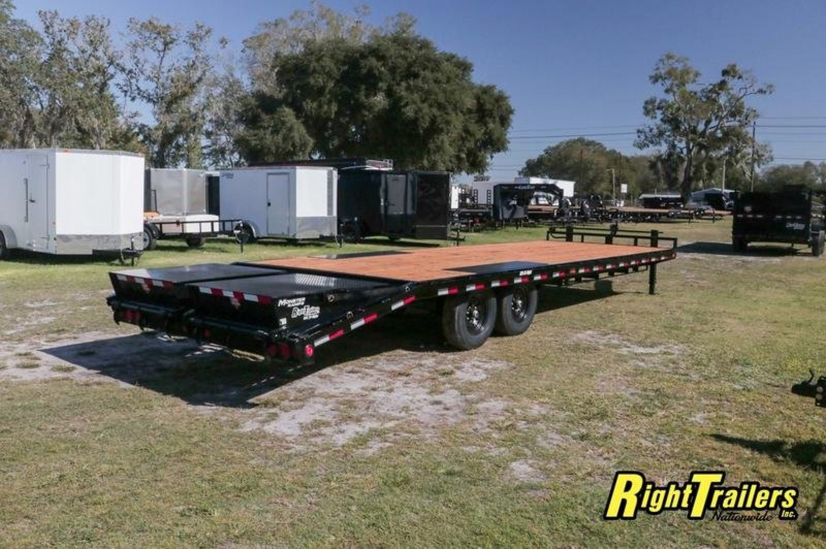 New PJ Trailers 8.5x28 Deckover Equipment Trailer
