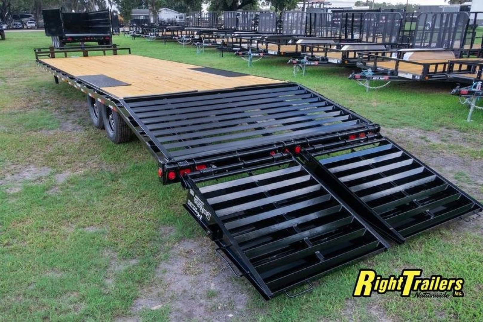 New PJ Trailers 8.5x28 Deckover Equipment Trailer