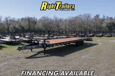 New PJ Trailers 8.5x28 Deckover Equipment Trailer
