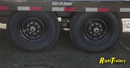 New PJ Trailers 8.5x28 Deckover Equipment Trailer