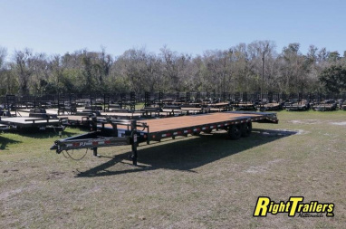 New PJ Trailers 8.5x28 Deckover Equipment Trailer