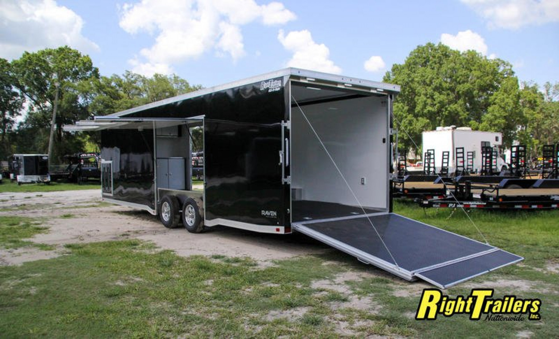 New 8.5x28 ATC Race Trailer