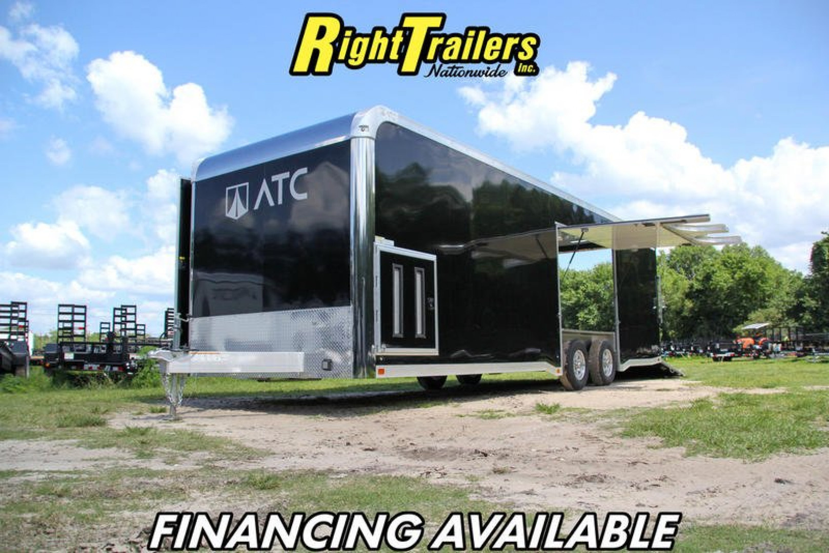 New 8.5x28 ATC Race Trailer