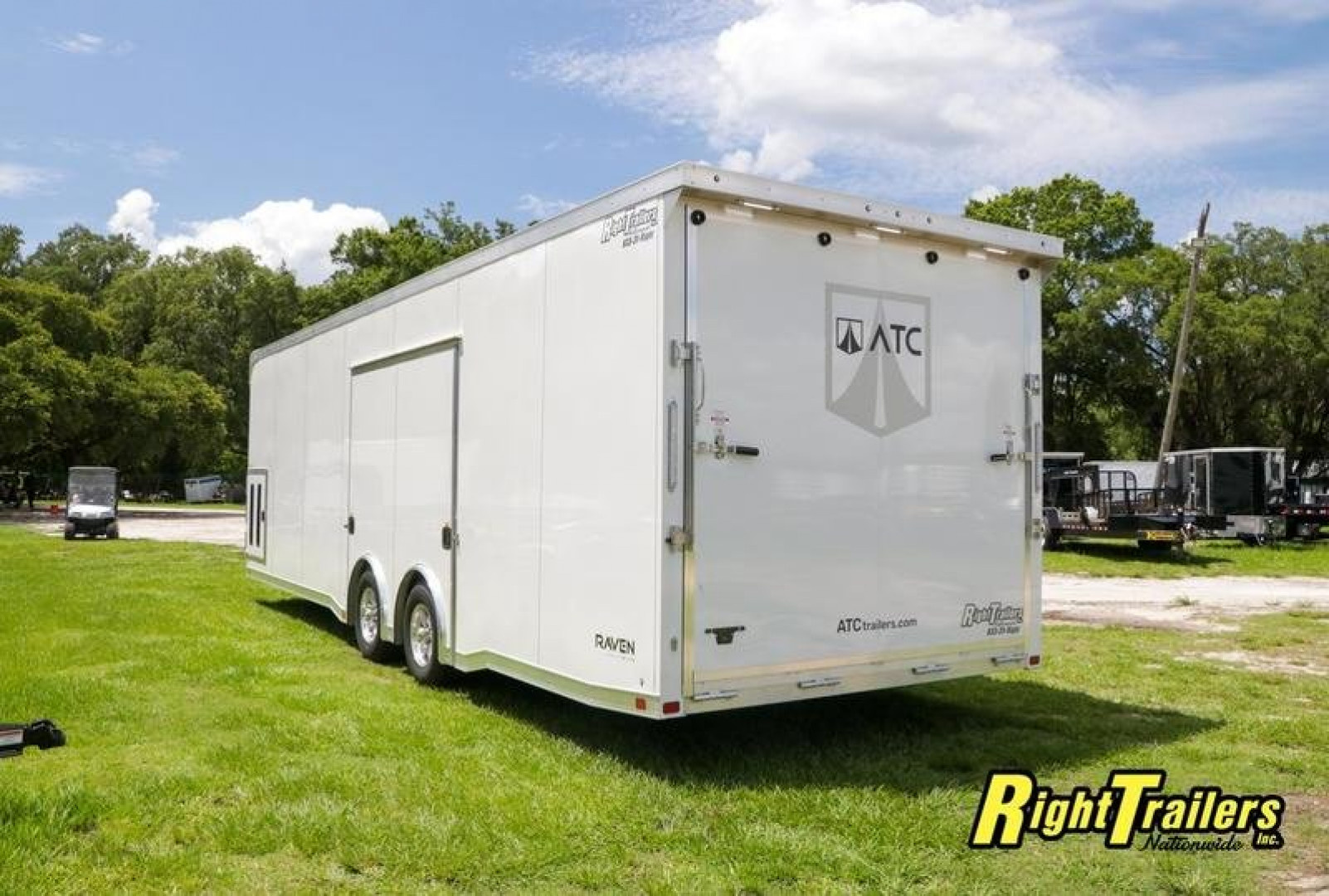 New 8.5x28 ATC Race Trailer