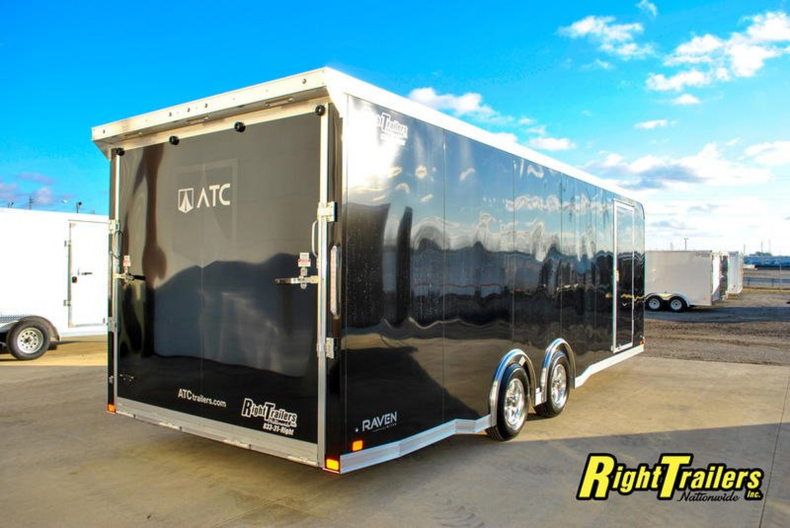 New 2023 8.5x24 ATC Race Trailer