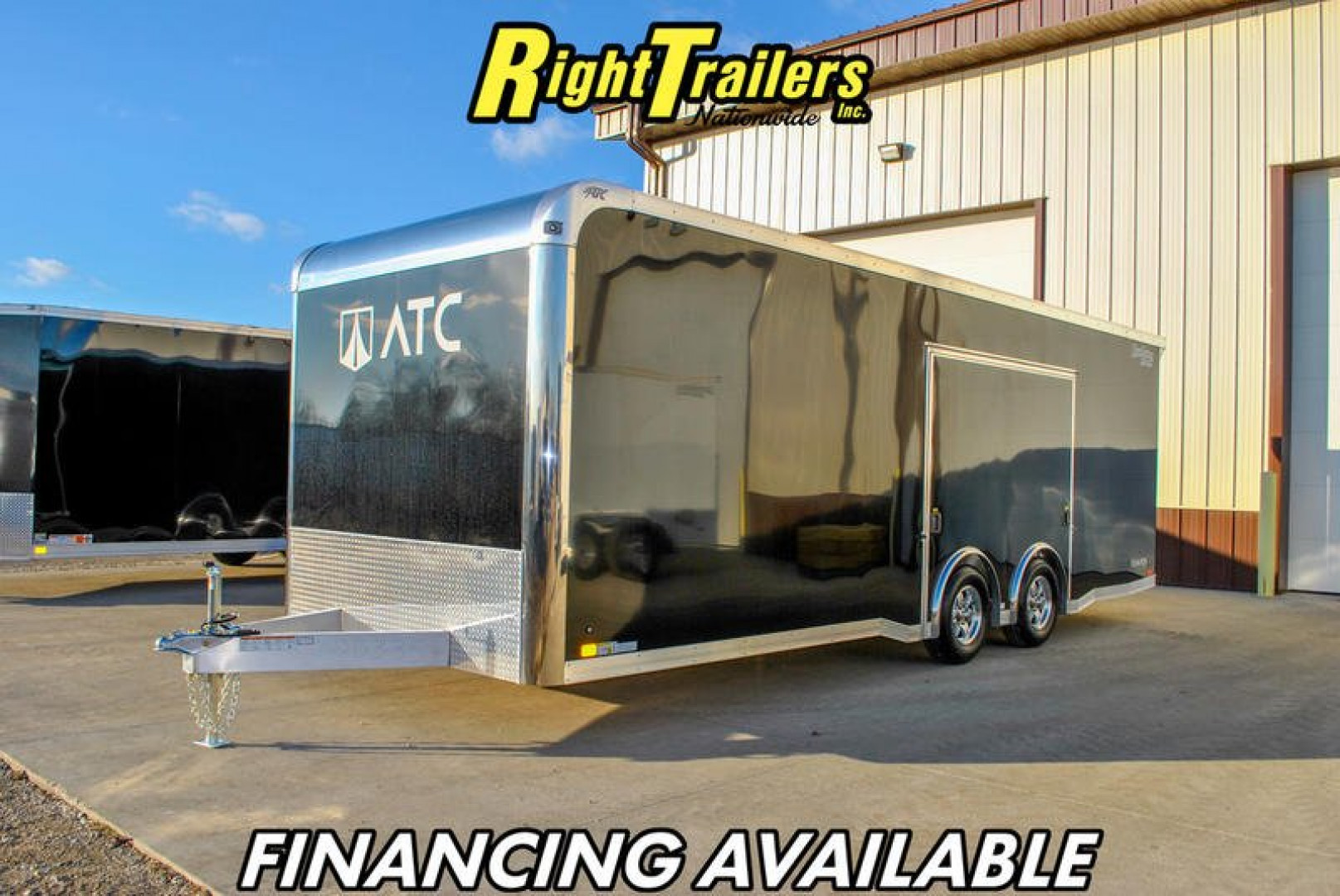 New 2023 8.5x24 ATC Race Trailer