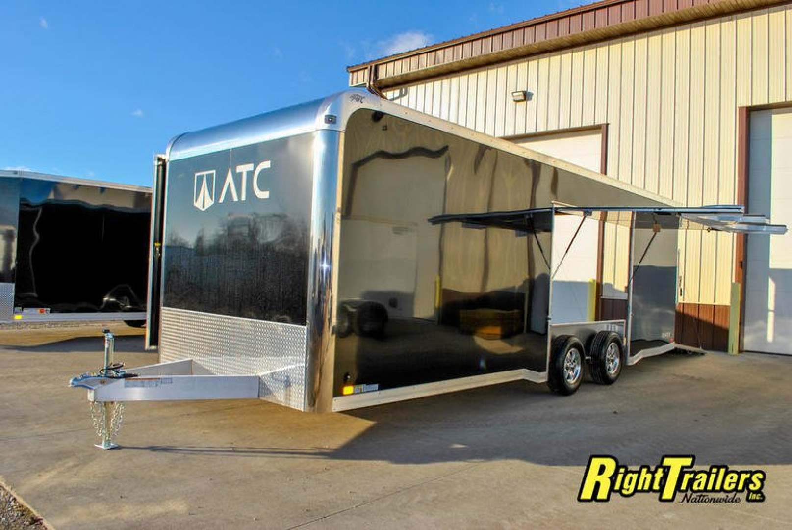 New 2023 8.5x24 ATC Race Trailer