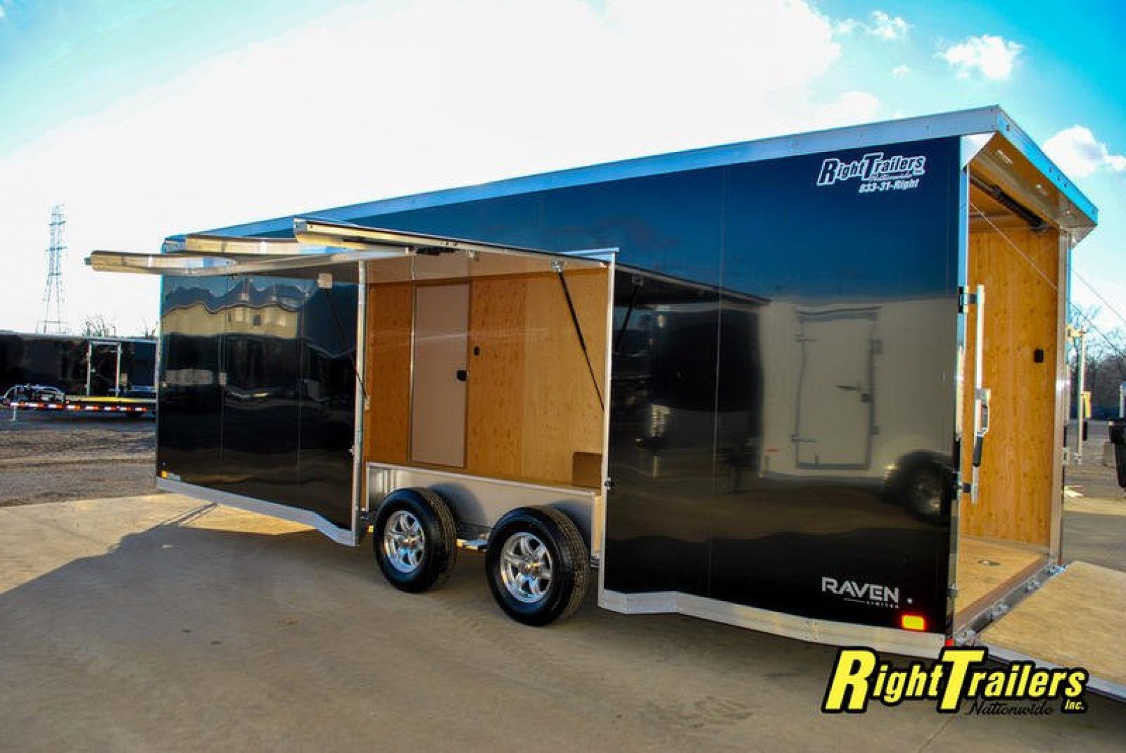 New 2023 8.5x24 ATC Race Trailer