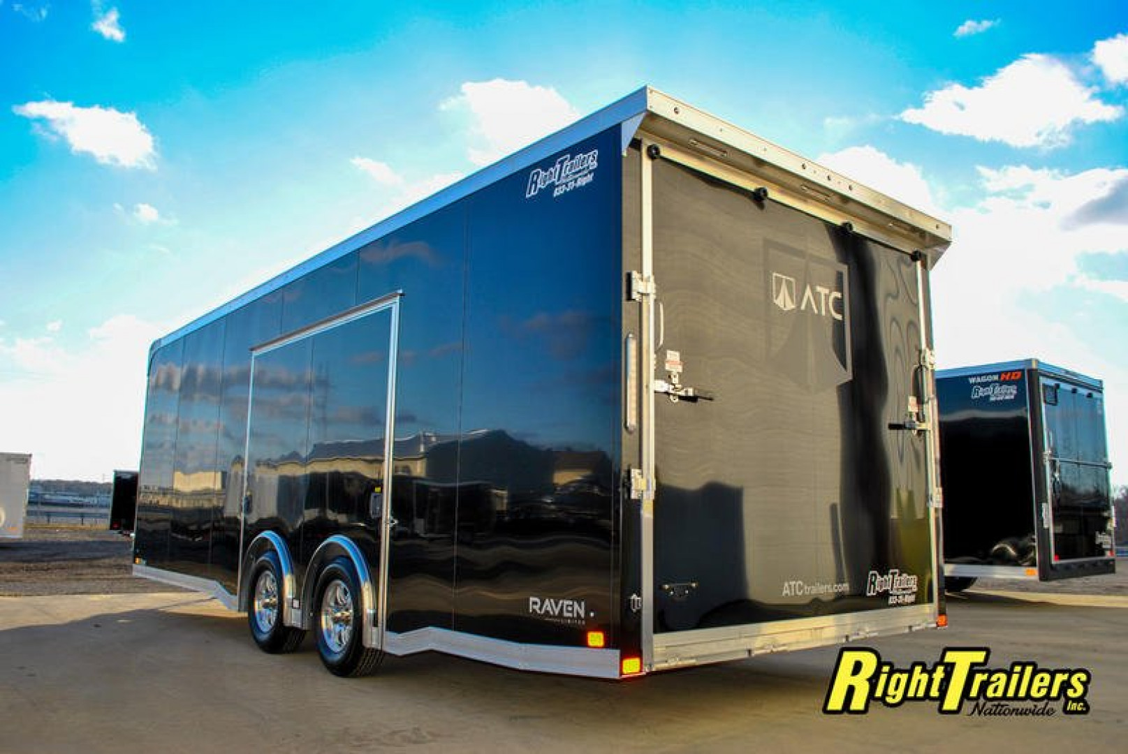 New 2023 8.5x24 ATC Race Trailer