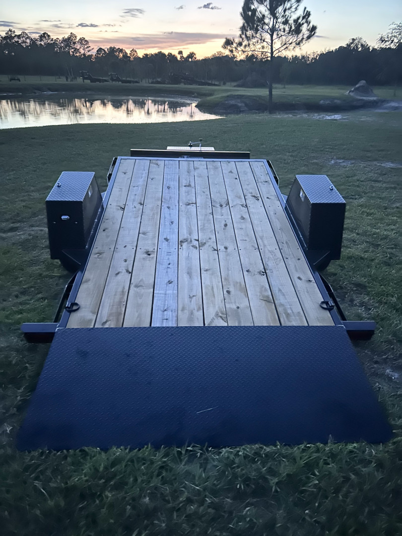 New 2026 H&H Trailers 78X12+4 Single Axle Gravity Tilt 7.8K Equipment Trailer