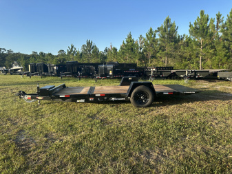 New 2026 H&H Trailers 78X12+4 Single Axle Gravity Tilt 7.8K Equipment Trailer